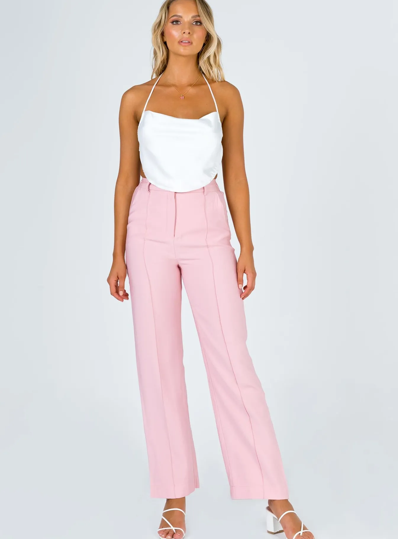 Princess Polly Kirstyn Pants Pink Discount