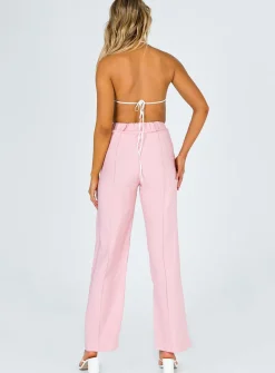 Princess Polly Kirstyn Pants Pink Discount