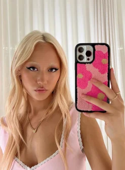 Princess Polly Klova Textured Iphone Case  Pink Sale