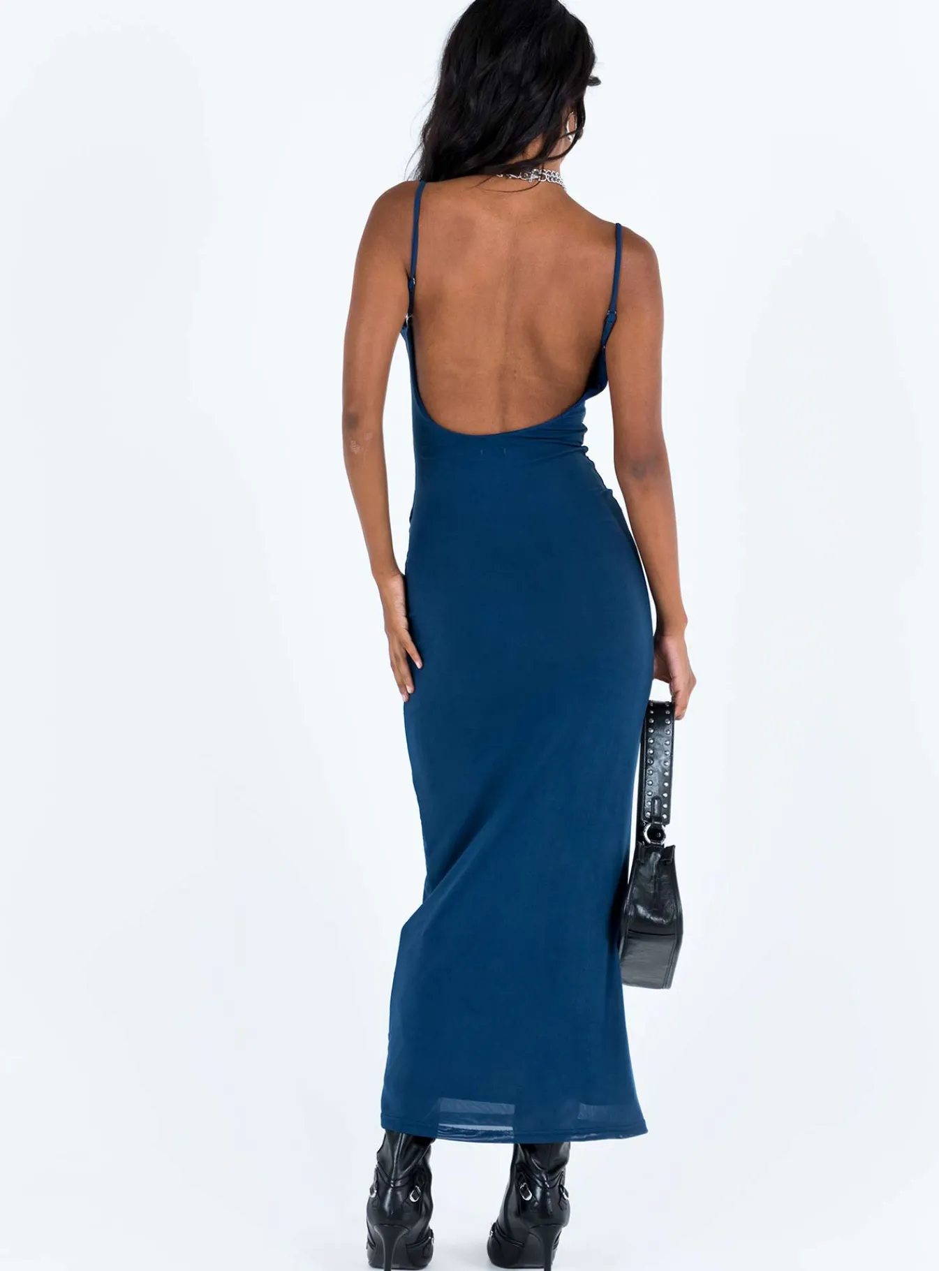 Princess Polly Knox Maxi Dress Navy Online