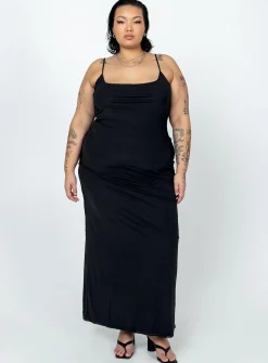 Princess Polly Knox Maxi Dresscurve Black Store