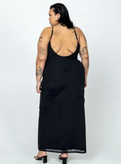 Princess Polly Knox Maxi Dresscurve Black Store
