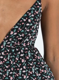 Princess Polly Koko Maxi Dress  Black Floral Flash Sale