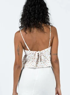 Princess Polly Koko Topfloral   White Fashion
