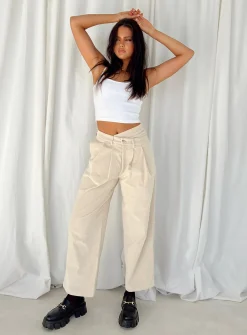 Princess Polly La Mesa Pant Beige Fashion