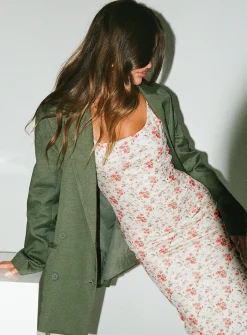 Princess Polly La Quinta Blazer  Khaki Best