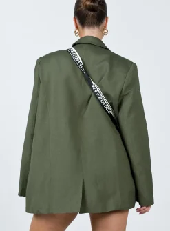 Princess Polly La Quinta Blazer  Khaki Best