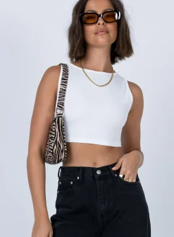 Princess Polly Laila Top White Shop