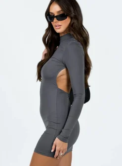 Princess Polly Lalisa Mini Dress  Grey Best