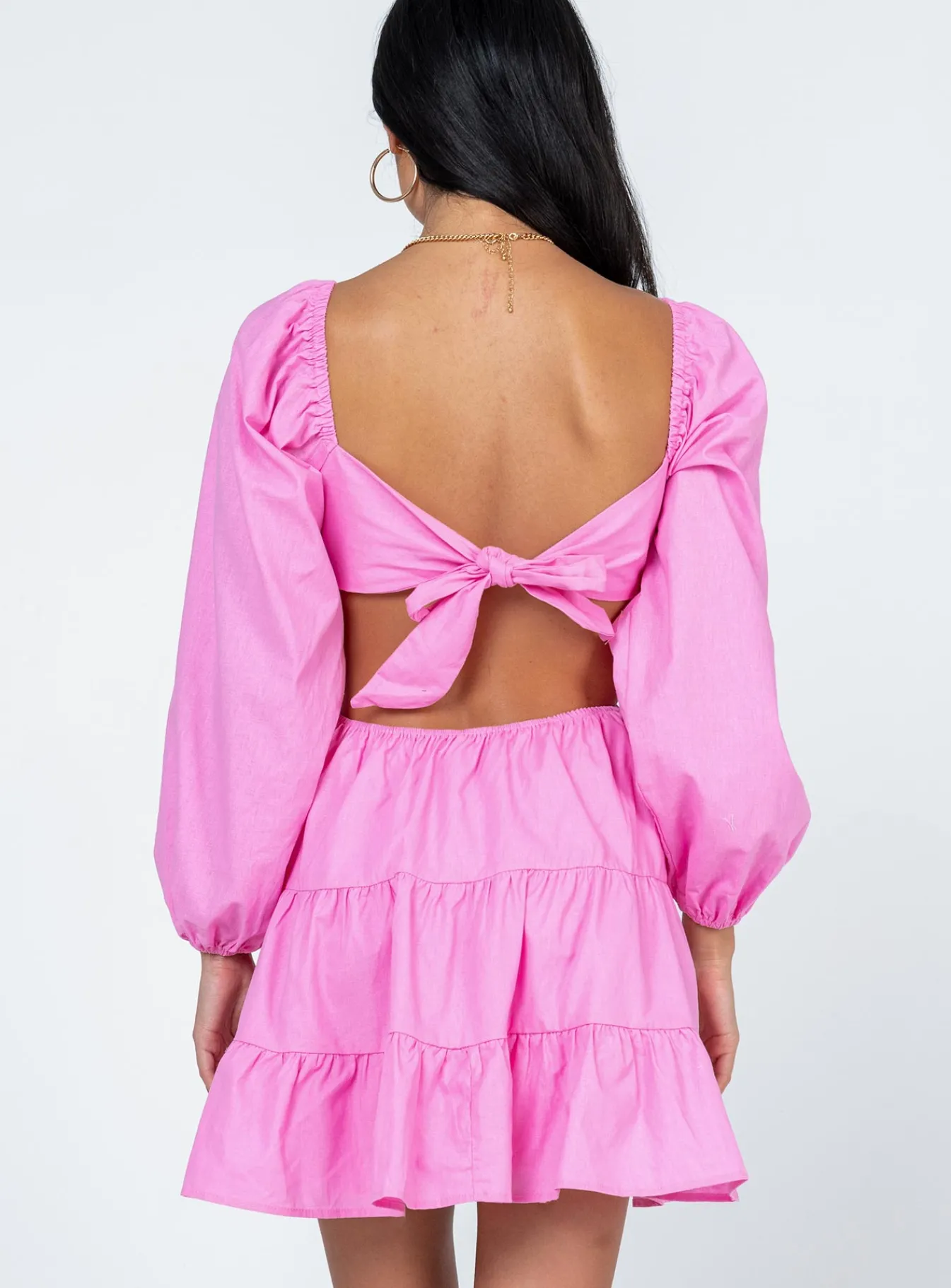 Princess Polly Landen Mini Dress Pink Clearance