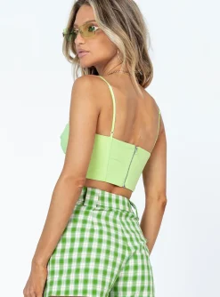 Princess Polly Landon Top Green Best