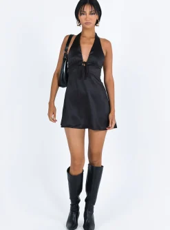 Princess Polly Lanier Mini Dress Black Fashion