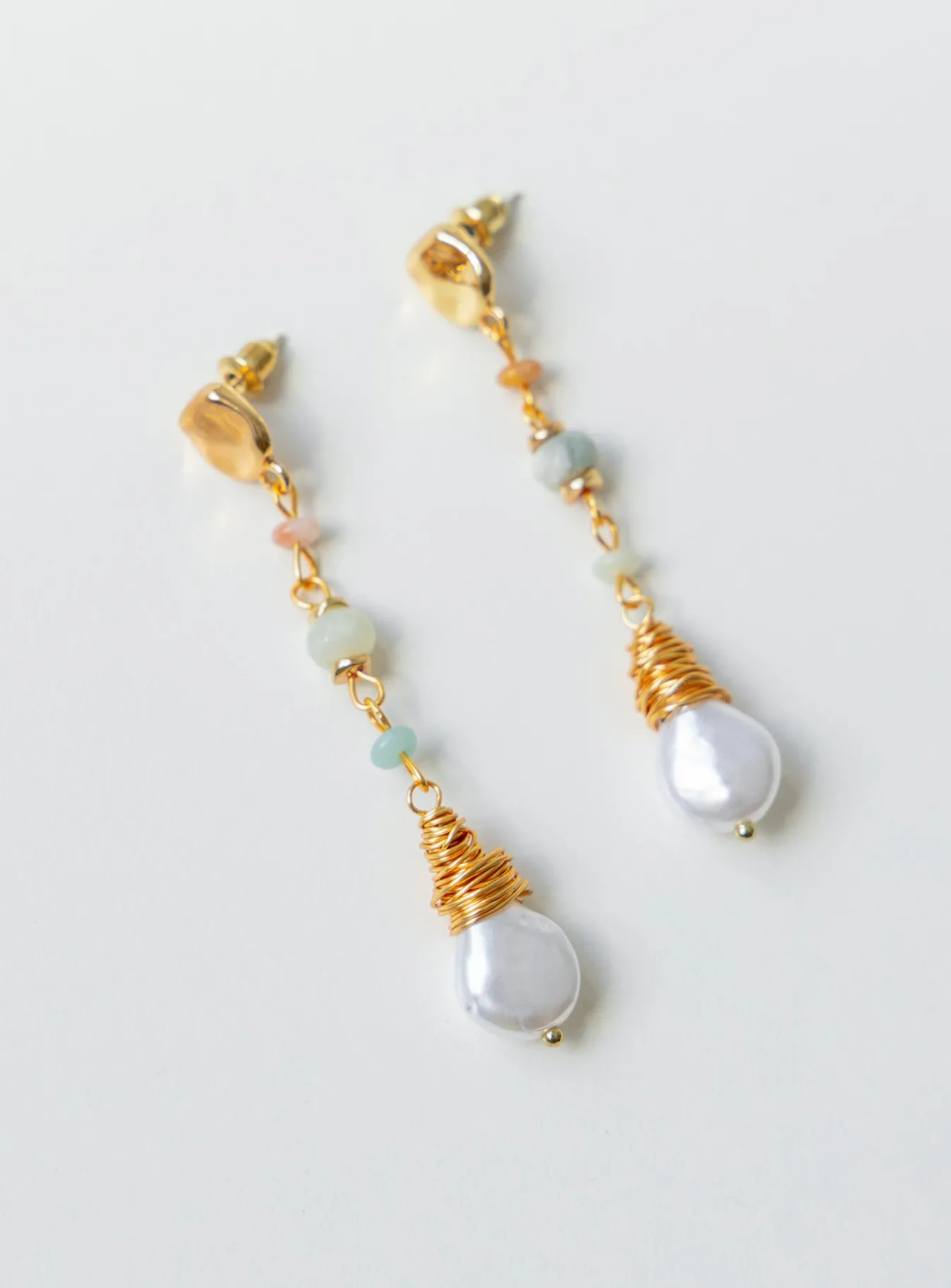 Princess Polly Lapira Drop Earrings/ Multi Gold Cheap