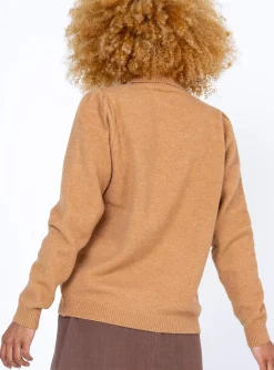Princess Polly Larissa Sweater  Brown Sale