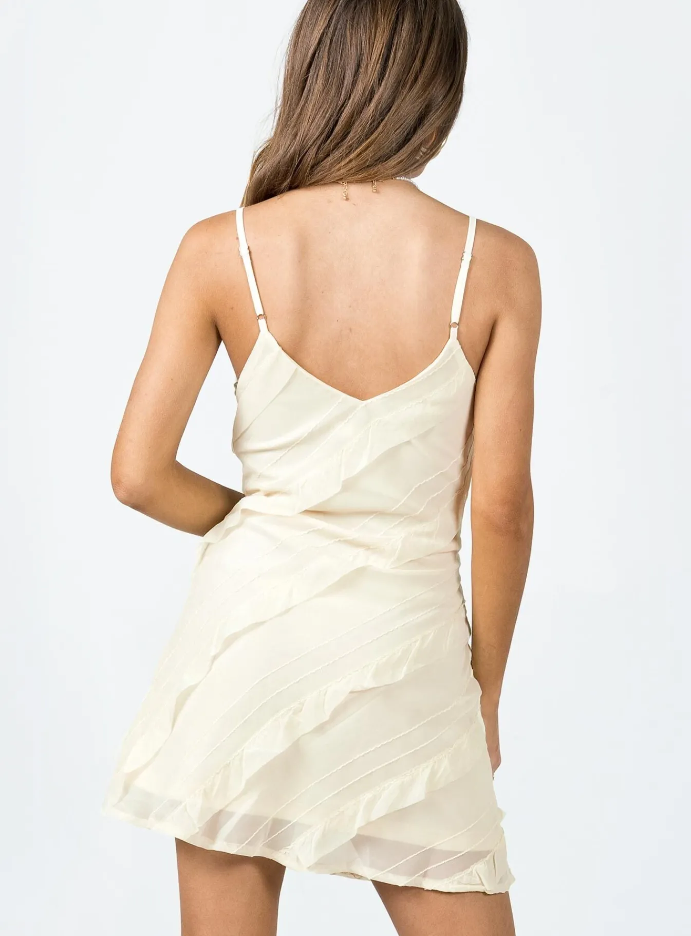 Princess Polly Lars Mini Dress Yellow Sale