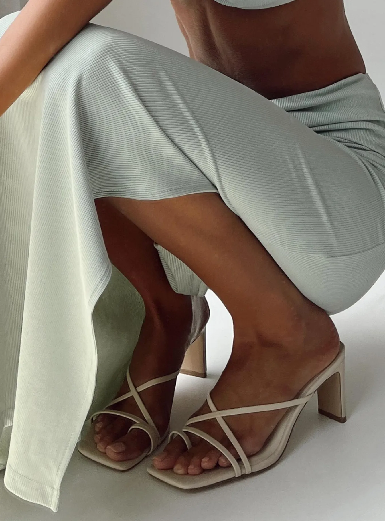 Princess Polly Last Dance Heels Bone Beige Best