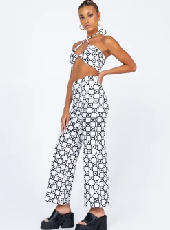 Princess Polly Latiana Set Black / White Cheap
