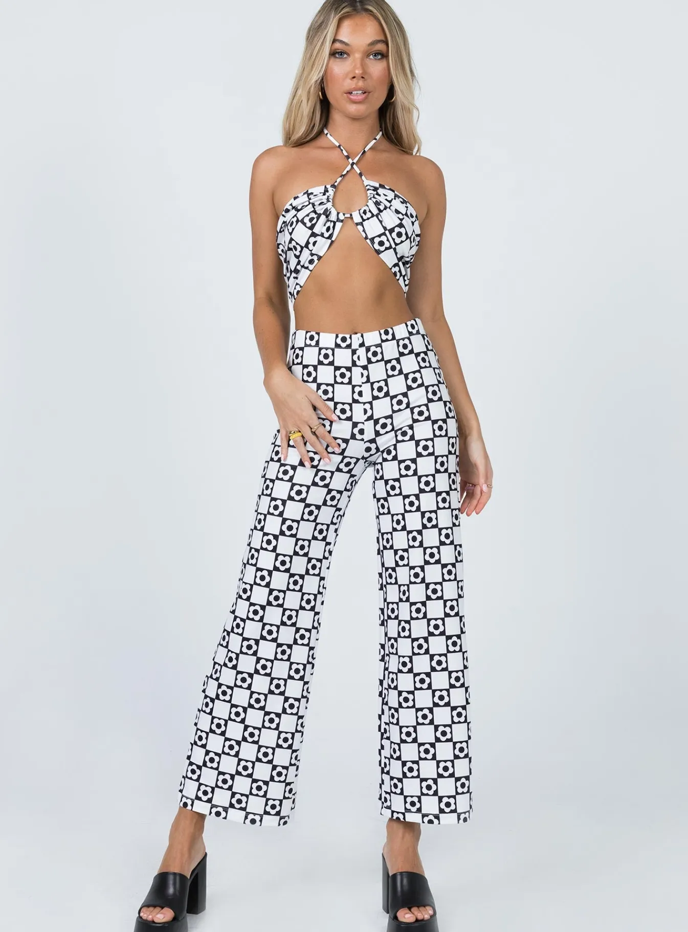 Princess Polly Latiana Set Black / White Cheap