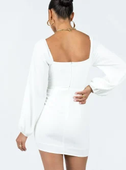 Princess Polly Laurie Corset Mini Dress  White Store