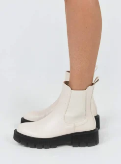 Princess Polly Lavern Boot  Beige Shop