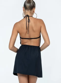 Princess Polly Layland Mini Dress  Black Outlet