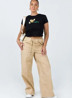 Princess Polly Le Fleurs Top  Black Fashion