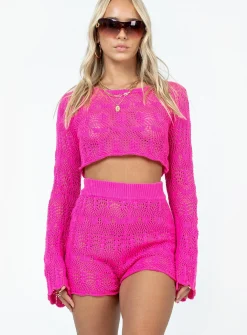 Princess Polly Leah Knit Set  Pink Best
