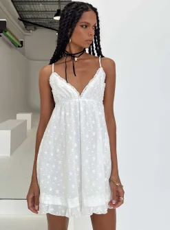 Princess Polly Leander Mini Dress White Best