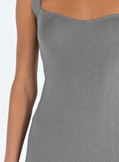 Princess Polly Lehna Mini Dress  Grey Hot