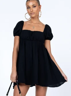 Princess Polly Let'S Dance Mini Dress  Black Fashion
