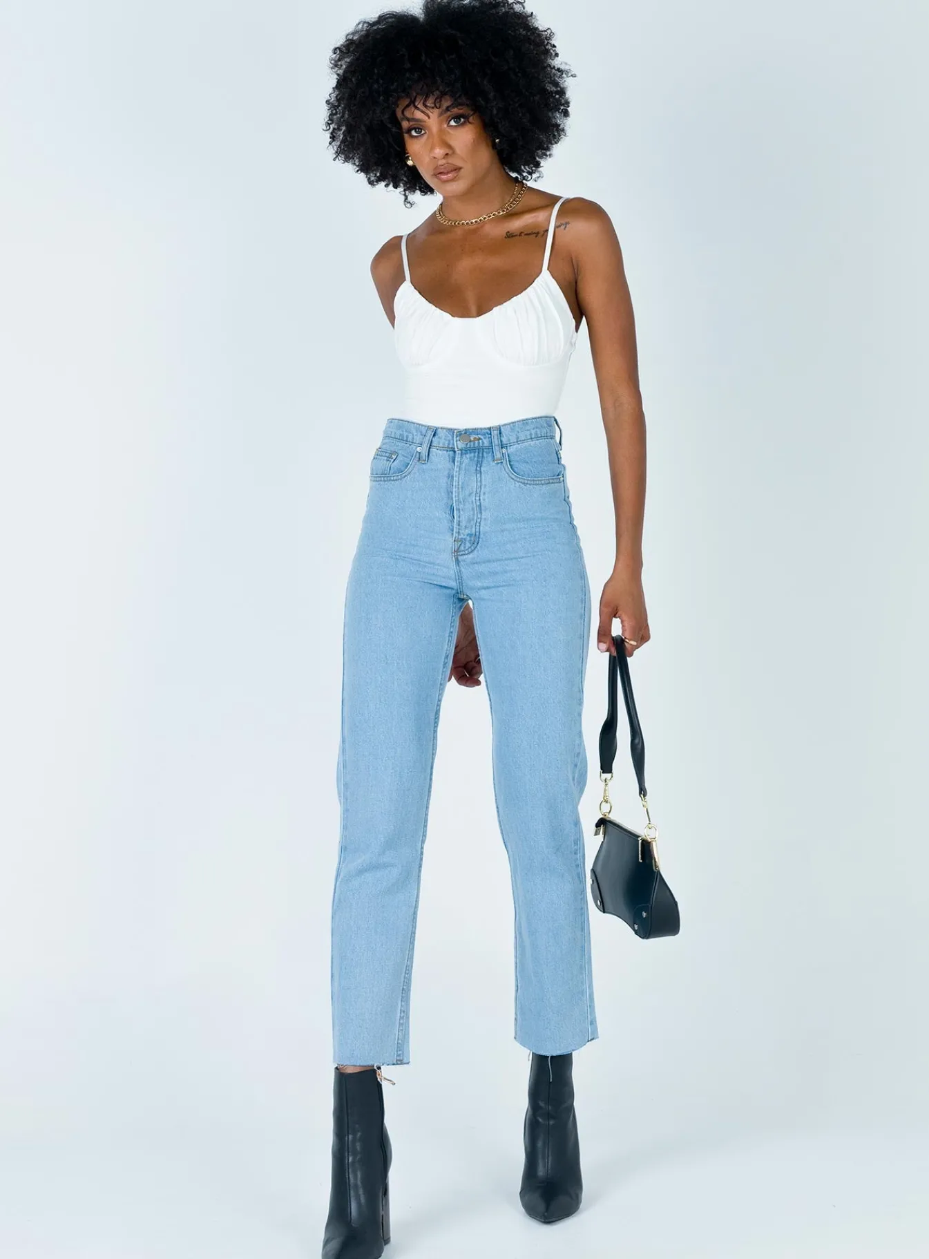 Princess Polly Levey Bodysuit White Sale