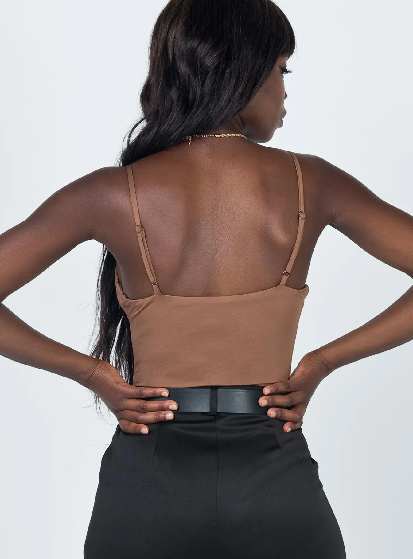 Princess Polly Levey Bodysuit Brown Fashion