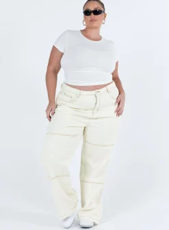 Princess Polly Lex Topcurve White Outlet