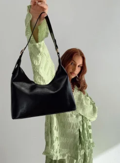 Princess Polly Lexis Shoulder Bag  Black Online