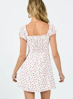 Princess Polly Lidia Mini Dressmulti   White Discount