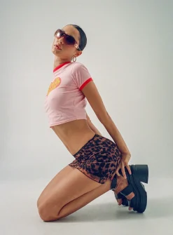 Princess Polly Lidya Ultra Micro Mini Skirt  Leopard Online