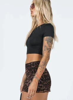 Princess Polly Lidya Ultra Micro Mini Skirt  Leopard Online