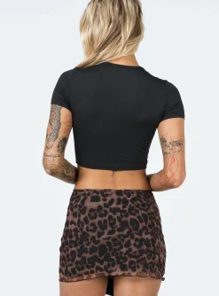 Princess Polly Lidya Ultra Micro Mini Skirt  Leopard Online