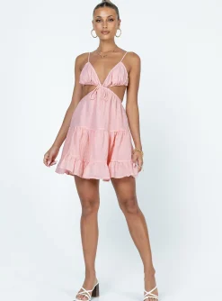 Princess Polly Liloh Mini Dress  Pink Hot