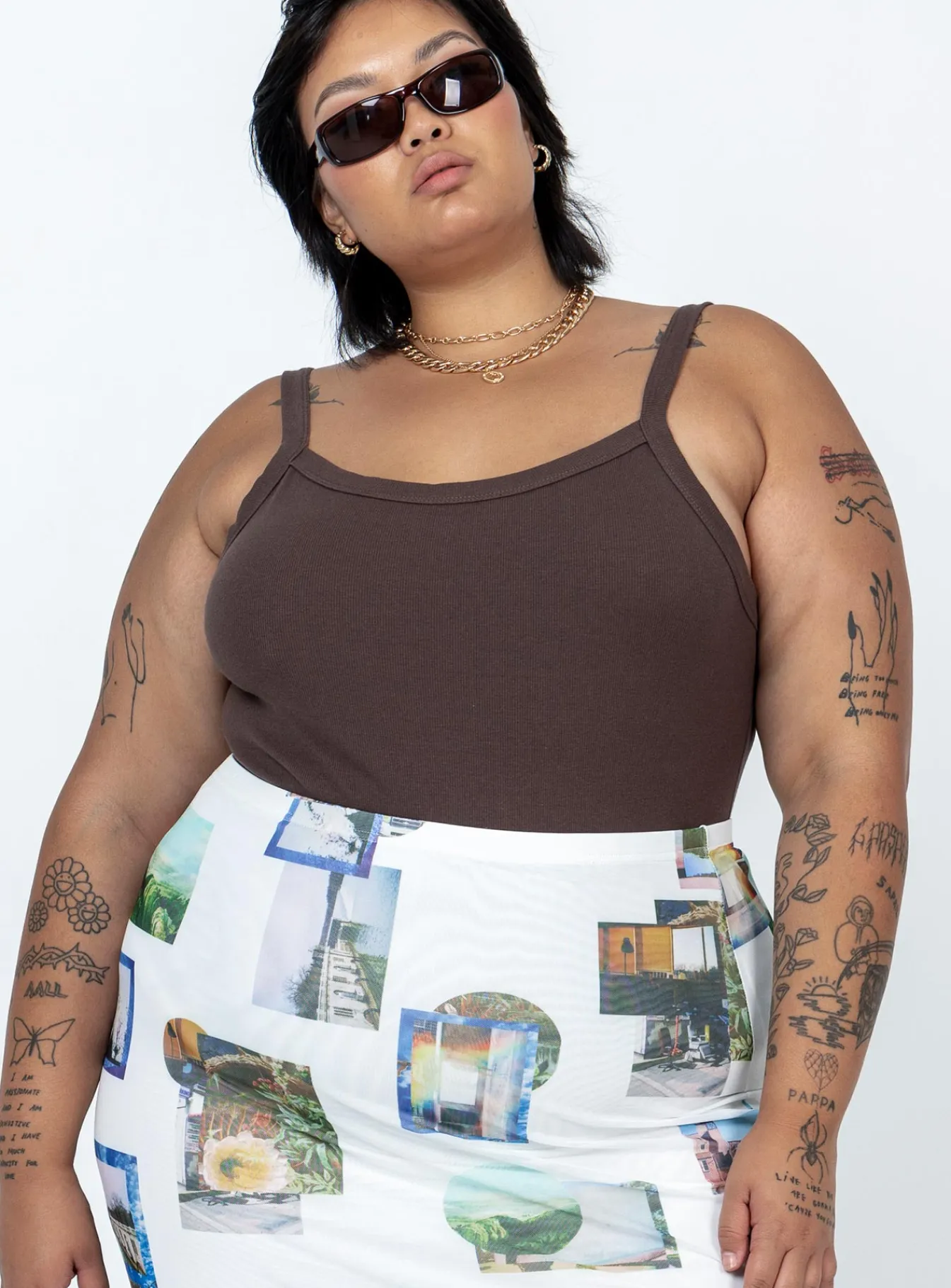 Princess Polly Lindsey Bodysuitcurve Brown Online