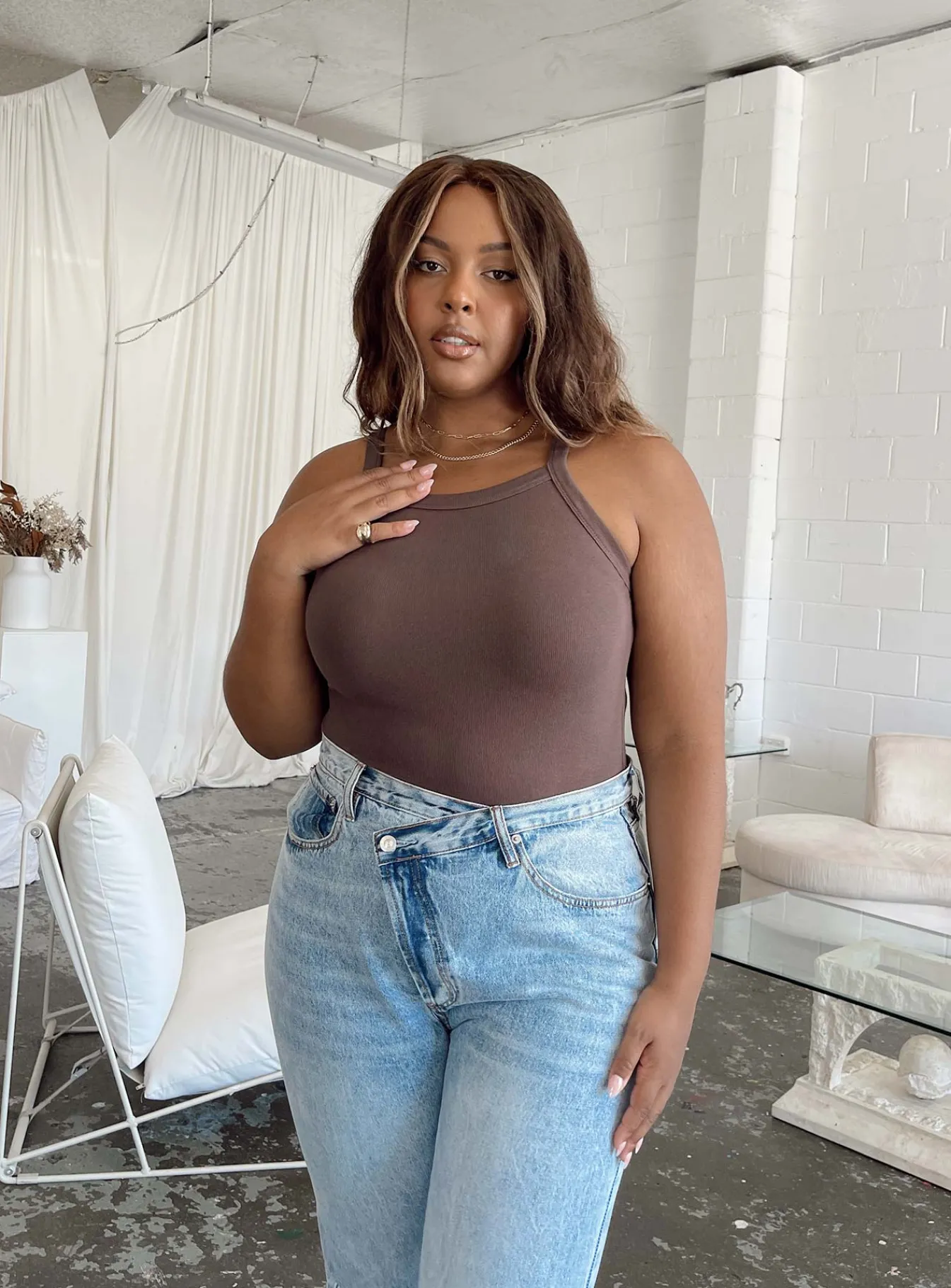 Princess Polly Lindsey Bodysuitcurve Brown Online
