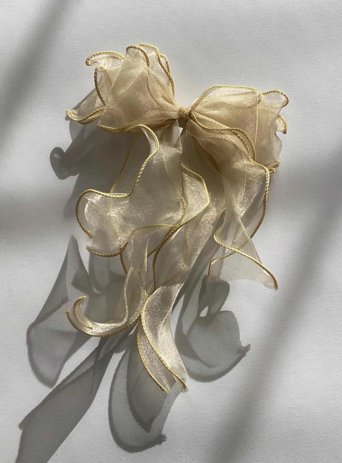 Princess Polly Linney Hair Bow Beige Store