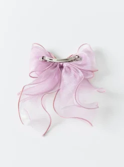 Princess Polly Linney Hair Bow  Pink New