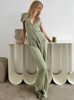 Princess Polly Loftus Set  Sage Shop