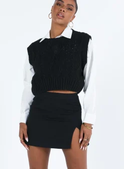 Princess Polly Lolita Mini Skirt Black Sale