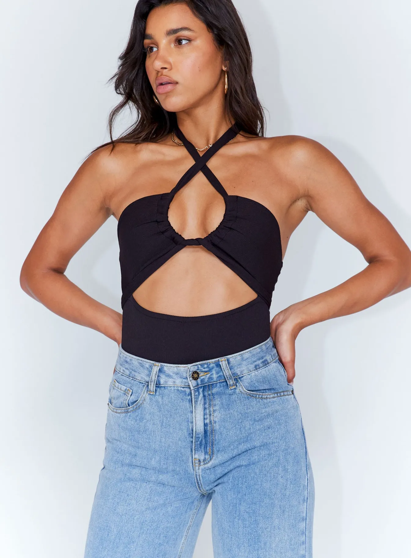 Princess Polly London Bodysuit Black Best Sale