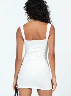 Princess Polly Lonix Mini Dress White Best Sale