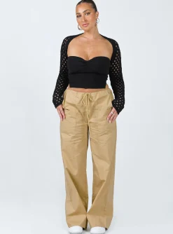 Princess Polly Lotani Bolero  Black Best