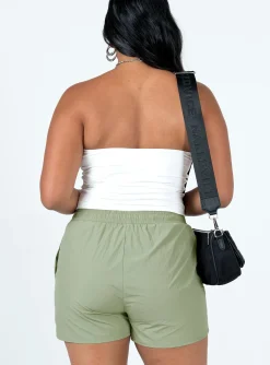 Princess Polly Louisianna Shorts  Khaki Fashion