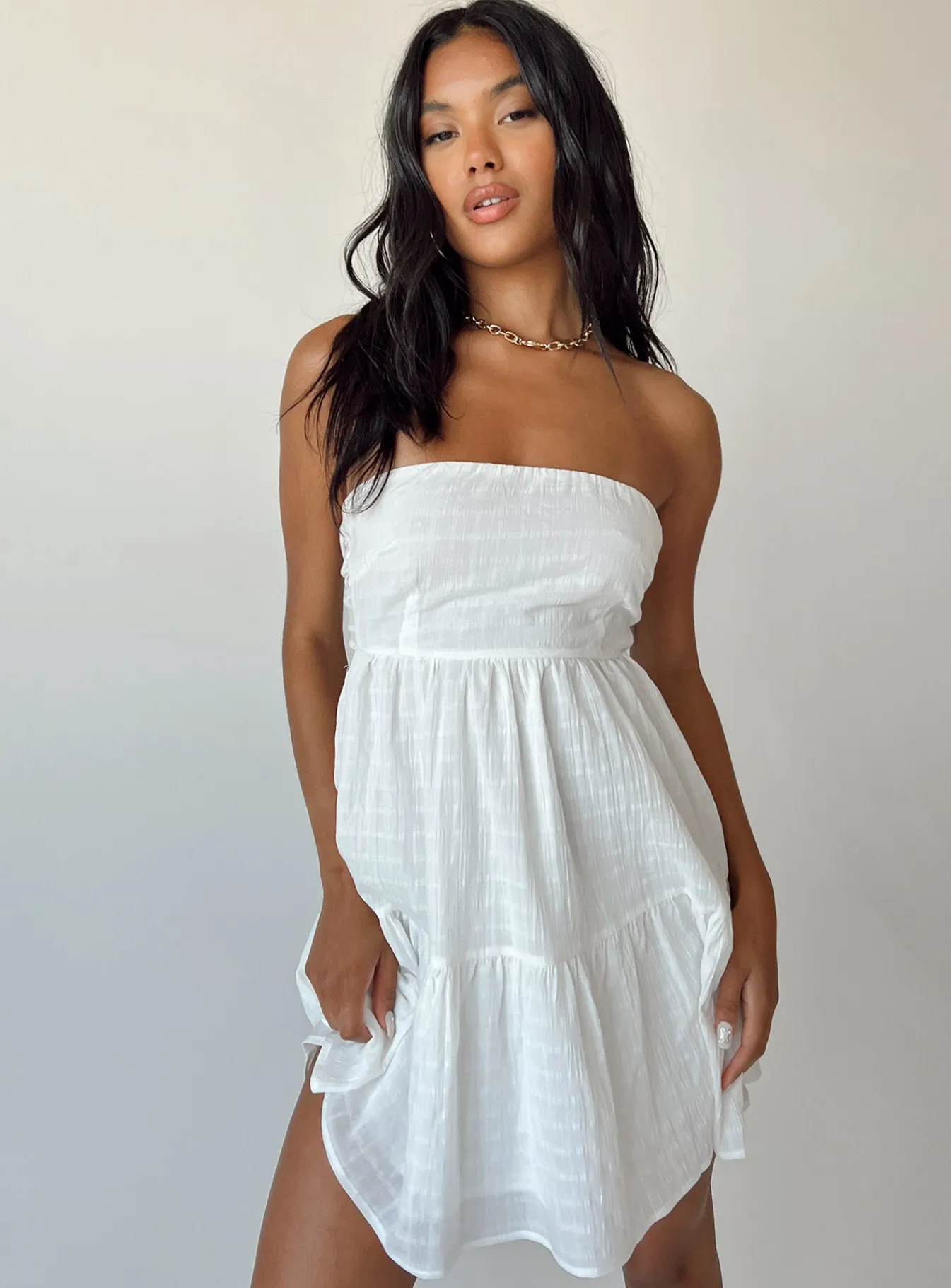 Princess Polly Love Affair Mini Dress White Online